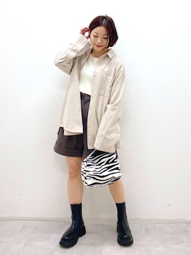 Chisaさん（レディース・154cm）の秋コーディネート