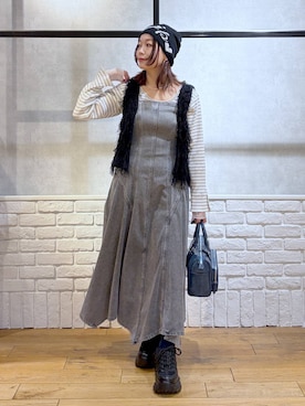 Chisaさん(レディース・154cm)の冬コーディネート