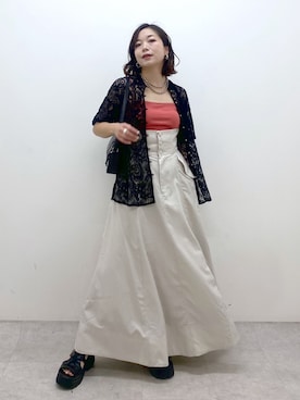 Chisaさん（レディース・154cm）の夏コーディネート