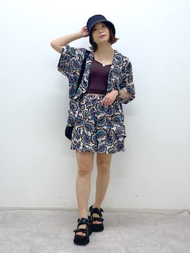 Chisaさん（レディース・154cm）の春コーディネート