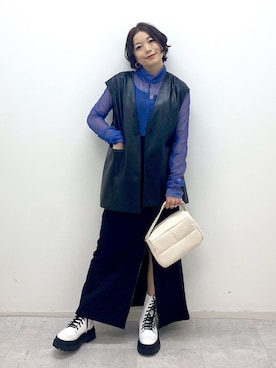 Chisaさん（レディース・154cm）の秋コーディネート