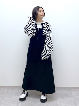 Chisaさん（レディース・154cm）の春コーディネート