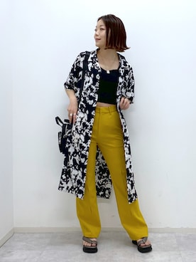 Chisaさん(レディース・154cm)の春コーディネート