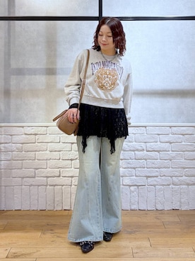 Chisaさん(レディース・154cm)の冬コーディネート