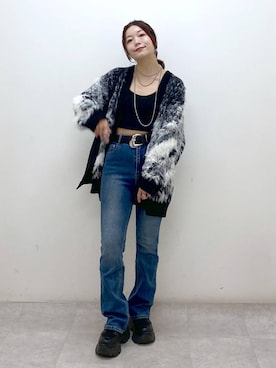 「アイテム（キャミソール）」を使った、Chisaさん（レディース・154cm・30代）の秋コーディネート