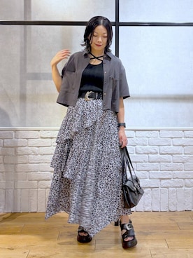 Chisaさん(レディース・154cm)の夏コーディネート