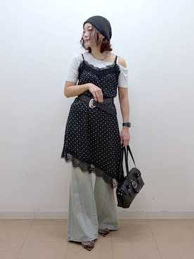 Chisaさん（レディース・154cm）の夏コーディネート