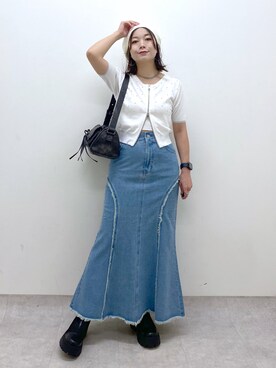 Chisaさん（レディース・154cm）の夏コーディネート