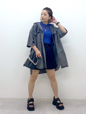 Chisaさん（レディース・154cm）の夏コーディネート