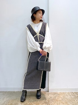 Chisaさん（レディース・154cm）の秋コーディネート