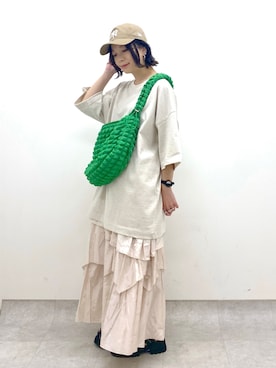 Chisaさん（レディース・154cm）の春コーディネート