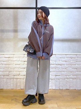 「アイテム（ブーツ）」を使った、Chisaさん（レディース・154cm・30代）の秋コーディネート