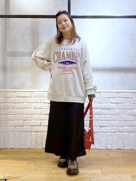 Chisaさん（レディース・154cm）の冬コーディネート