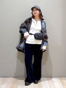 Chisaさん(レディース・154cm)の秋コーディネート