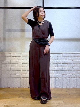 Chisaさん（レディース・154cm）の春コーディネート