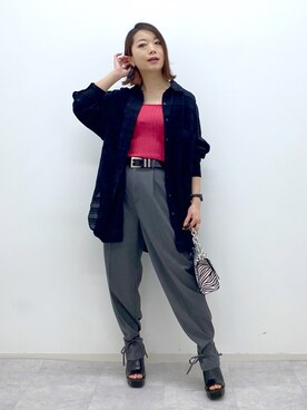 Chisaさん(レディース・154cm)の春コーディネート