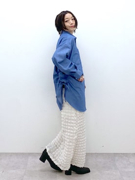 Chisaさん（レディース・154cm）の春コーディネート