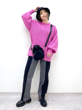 Chisaさん(レディース・154cm)の冬コーディネート