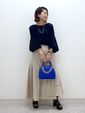 Chisaさん（レディース・154cm）の春コーディネート