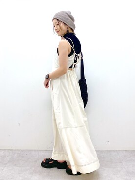 「アツいコーデ全部見せ」｜Chisaさん（レディース・154cm）の夏コーディネート