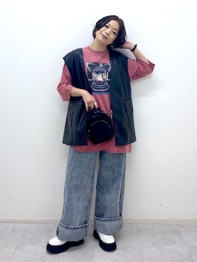 Chisaさん(レディース・154cm)の秋コーディネート