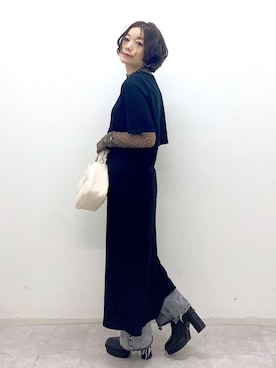 Chisaさん(レディース・154cm)の秋コーディネート