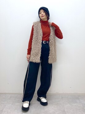Chisaさん（レディース・154cm）の秋コーディネート