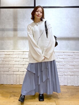 Chisaさん(レディース・154cm)の冬コーディネート