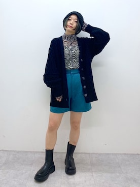 Chisaさん（レディース・154cm）の秋コーディネート