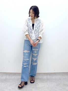 Chisaさん(レディース・154cm)の春コーディネート