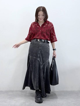 Chisaさん(レディース・154cm)の春コーディネート