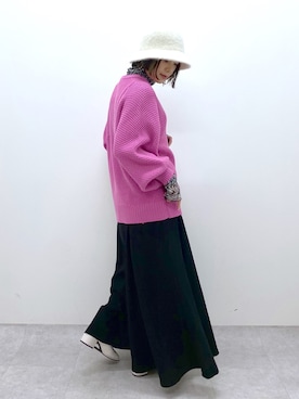 Chisaさん（レディース・154cm）の冬コーディネート