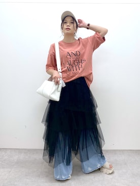 Chisaさん(レディース・154cm)の夏コーディネート