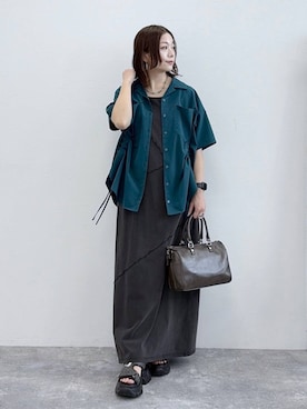 Chisaさん(レディース・154cm)の春コーディネート