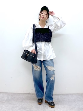 Chisaさん(レディース・154cm)の秋コーディネート
