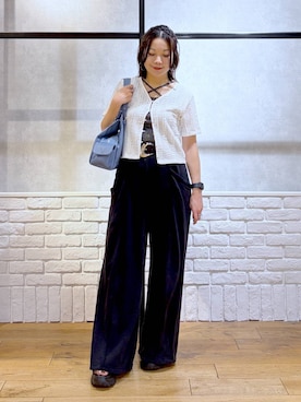 Chisaさん(レディース・154cm)の夏コーディネート