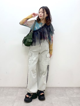 Chisaさん(レディース・154cm)の春コーディネート