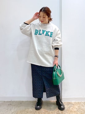 Chisaさん（レディース・154cm）の冬コーディネート