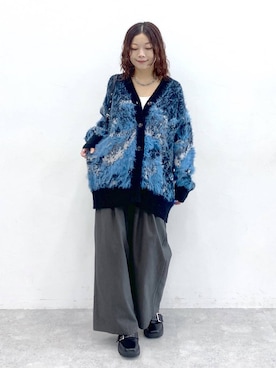 「アイテム（キャミソール）」を使った、Chisaさん（レディース・154cm・40代）の秋コーディネート