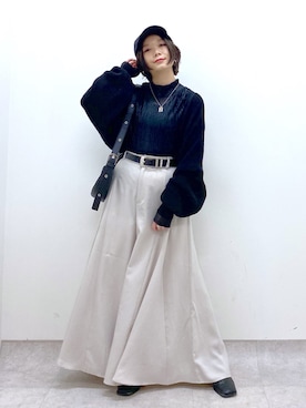 Chisaさん（レディース・154cm）の春コーディネート