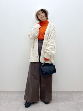 Chisaさん（レディース・154cm）の秋コーディネート