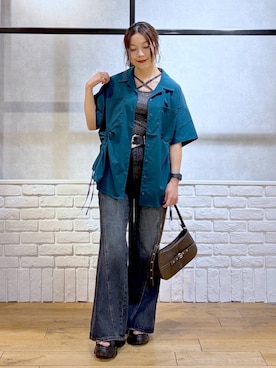 Chisaさん（レディース・154cm）の春コーディネート