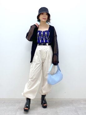 Chisaさん（レディース・154cm）の春コーディネート