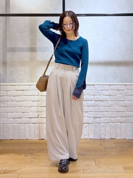 Chisaさん（レディース・154cm）の冬コーディネート