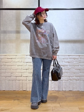 Chisaさん(レディース・154cm)の冬コーディネート