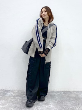 Chisaさん(レディース・154cm)の秋コーディネート