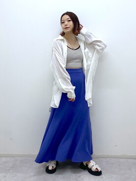 Chisaさん（レディース・154cm）の夏コーディネート