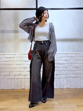 Chisaさん（レディース・154cm）の夏コーディネート