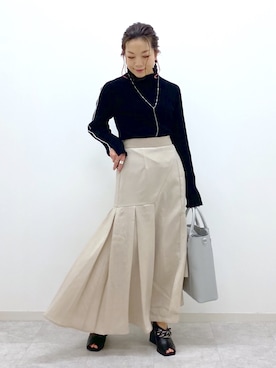 Chisaさん（レディース・154cm）の冬コーディネート