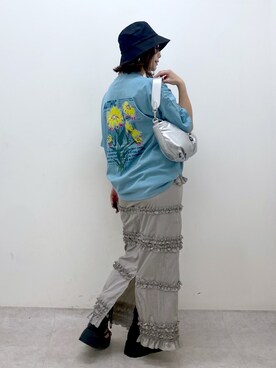 Chisaさん（レディース・154cm）の夏コーディネート